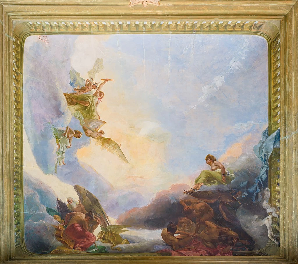  18-Angelo Landi-Gloria della Magnifica Patria - Municipio di Salò 